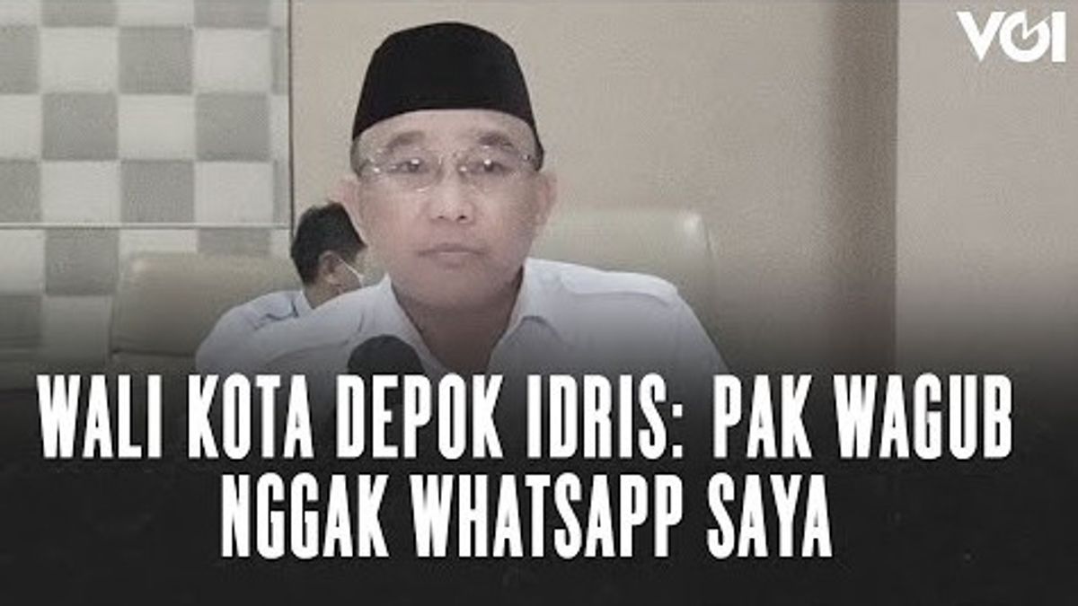 VIDEO: Ditegur Wagub Jabar Soal Depok Gabung Jakarta, Begini Kata Wali Kota Depok