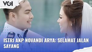 VIDEO: Istri AKP Novandi Arya: Selamat Jalan Sayang