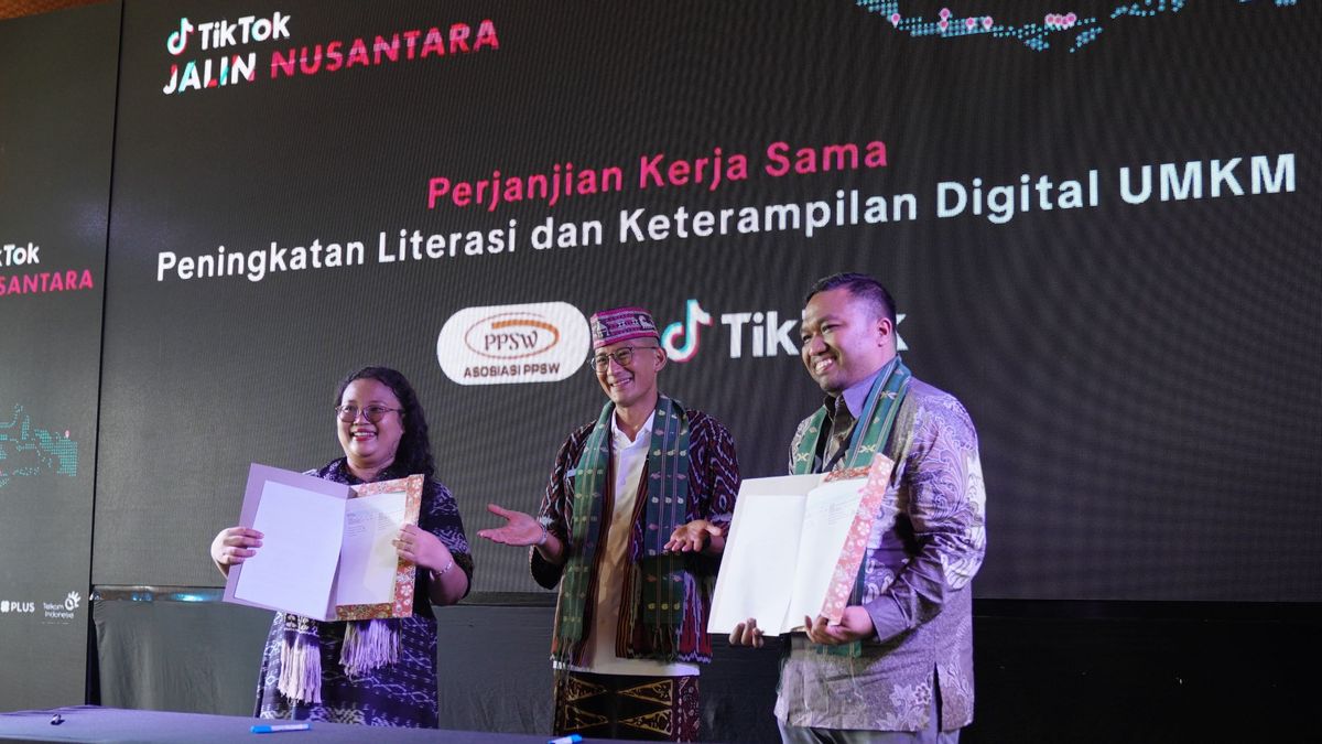 Dukung Digitalisasi UMKM, TikTok Luncurkan TikTok Jalin Nusantara Bersama Menparekraf