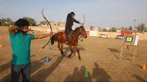 Palestina Bentuk Tim Pemanah Berkuda Pertama, Siap Bersaing di Kancah Internasional