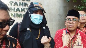 Jaksel Datangi Polda Metro Jaya涉嫌虐待的女性受害者正在寻求正义