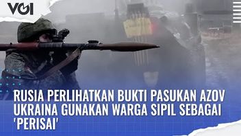 VIDEO: Rusia Perlihatkan Bukti Pasukan Azov Ukraina Gunakan Warga Sipil Sebagai 'Perisai'