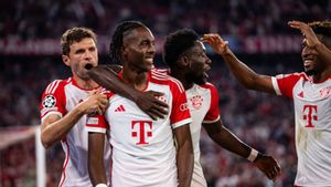 Hasil Pertandingan Liga Champions Dini Hari Tadi: Bayern Vs MU Diwarnai 7 Gol, Real Madrid Menang Berkat Bellingham