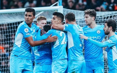 Man City Vs Brentford 2-0: Gol Mahrez dan De Bruyne Mantapkan Posisi The Citizens di Puncak Klasemen