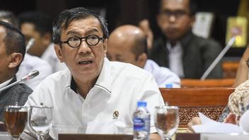 Le PDIP donne la nouvelle fonction à Yasonna après Kena Reshuffle Jokowi