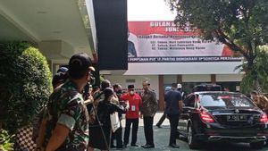 Bakal Beri Sambutan, Jokowi Tiba di Rakernas PDIP