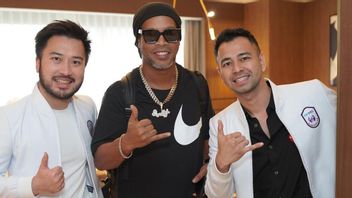 Ronaldinho ke Indonesia, Raffi Ahmad Jemput dengan Rolls Royce