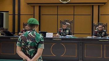    Danki A Yonif 834 Lettu Faisal Divonis 8 Tahun Penjara Kasus Penganiayaan Prada Lucky