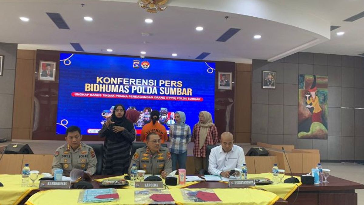 Polda Sumbar Tangkap 12 Tersangka Perdagangan Orang