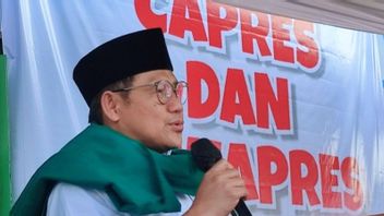 Throwing Stones Hiding Cak Imin's Hand After Rolling Out The Discourse On Postponing Elections
