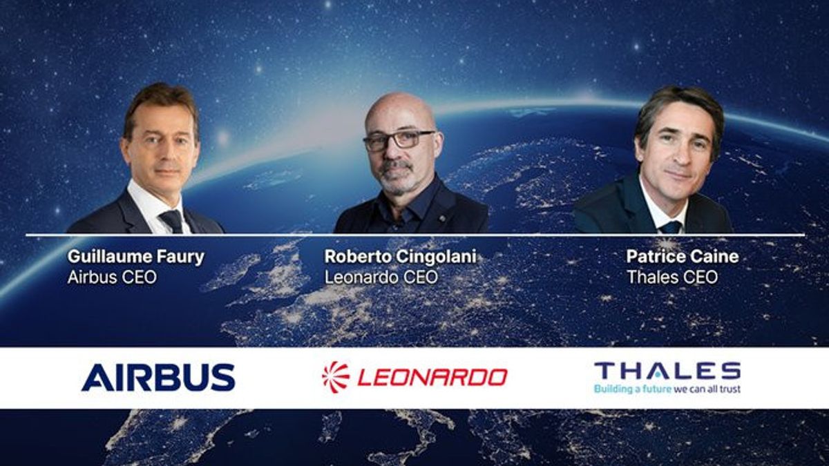 Airbus, Thales et Leonardo conviennent de créer une entreprise de satellite pour combattre Starlink