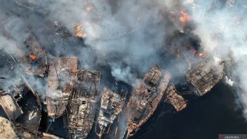 Kerugian Kebakaran Kapal di Tegal Diperkirakan Capai Rp150 Miliar