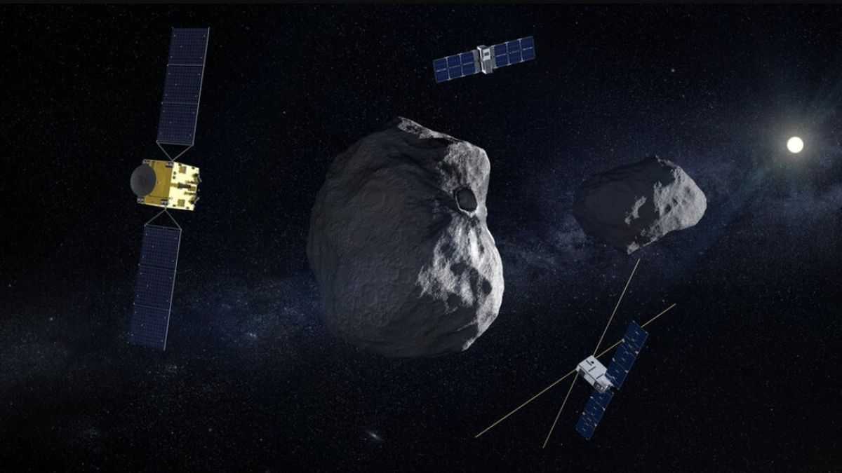 ESA Persiapkan Misi Asteroid Hera Sambil Tunggu Izin Peluncuran Falcon 9