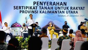 Tahun Depan, Jokowi Minta Menteri ATR/BPN Bagikan 20 Sertifikat Tahan di Kaltara