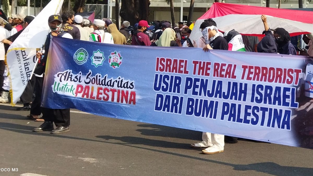 FPI, GNPF-U dan PA 212 Dukung Operasi Hamas Dalam Pembebasan Palestina