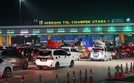 105.231 Kendaraan Tinggalkan Jakarta via GT Cikatama pada H-7 dan H-6 Lebaran