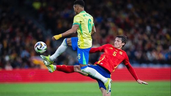 Endrick Cetak Gol Lagi, Brasil Gagalkan Kemenangan Spanyol 