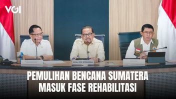 دخول مرحلة إعادة التأهيل في إصلاح الكارثة في سوماترا