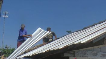 Temanggung Strong Wind, 39 Houses Damaged And 8 Families Forced To Evacuate