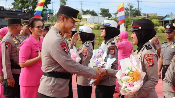 258 Personel Polda Kaltara dan Polres Naik Pangkat