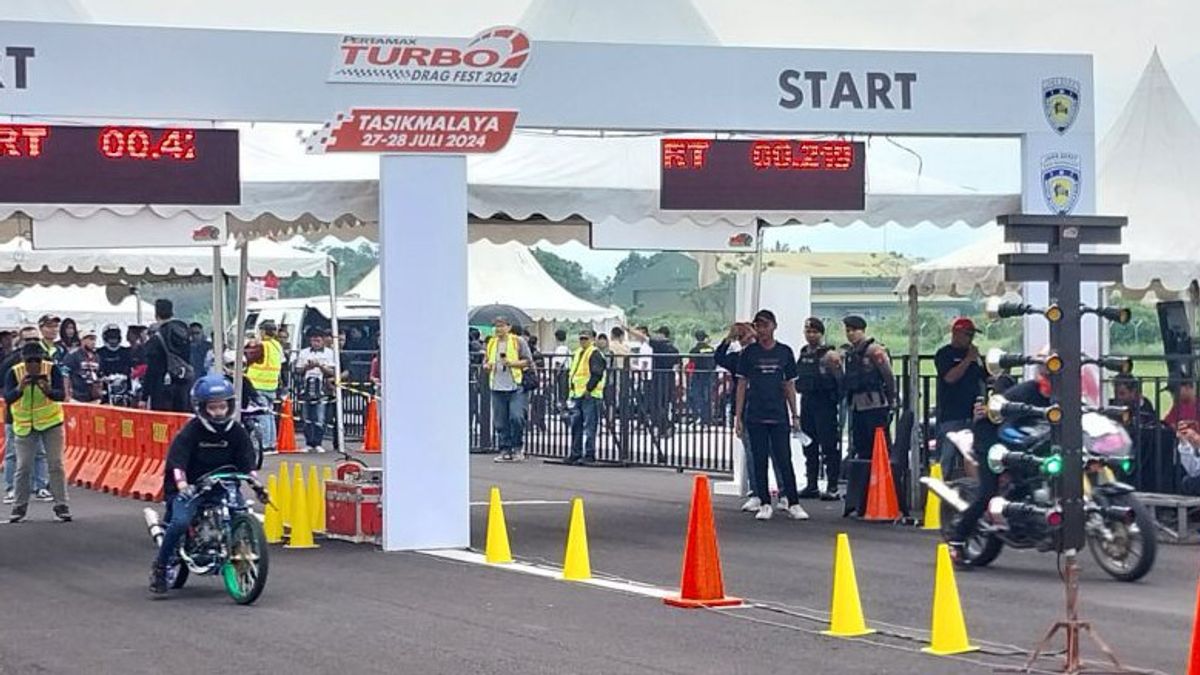 Pertamax Turbo Drag Fest 2024 Second Round Welcomed High Enthusiasm In Tasikmalaya