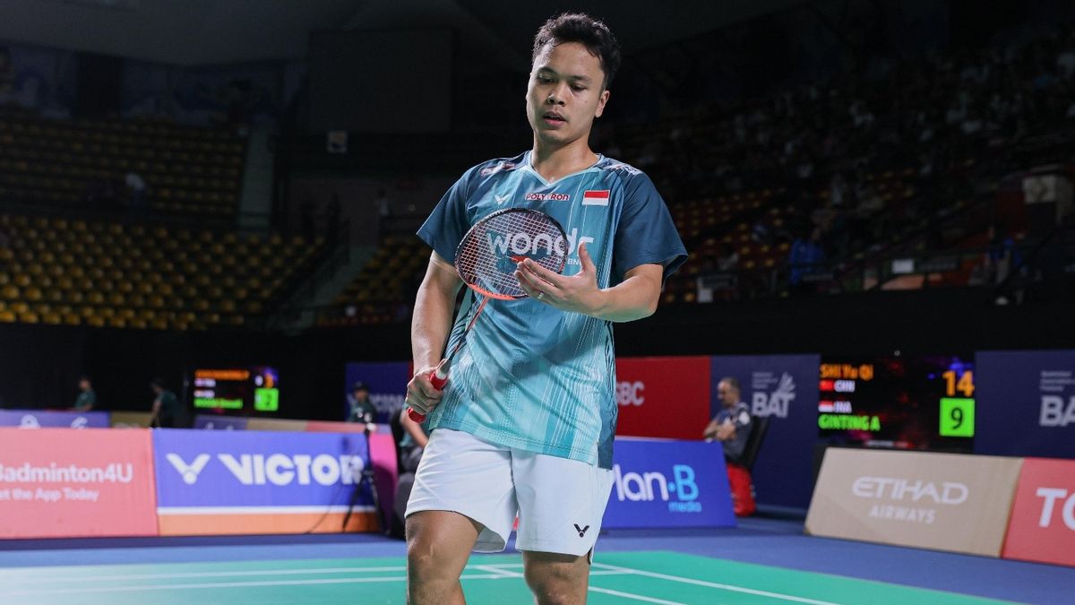 Thailand Open 2026: Ginting was silenced by Shi Yuqi
