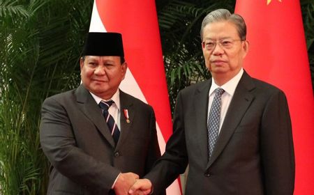 Presiden Prabowo Temui Ketua Kongres Rakyat Nasional China Zhao Leji