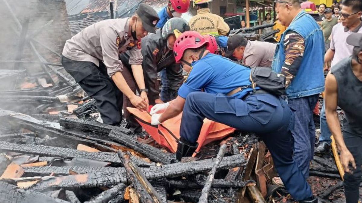 IRT di Sukabumi Tewas Terjebak Kebakaran di Rumahnya
