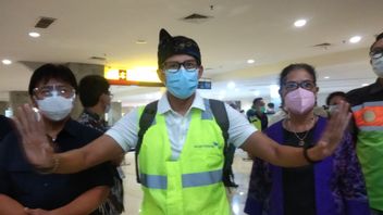 门帕雷克拉夫·桑迪阿加·乌诺到巴厘岛，审查旅游目的地的健康协议