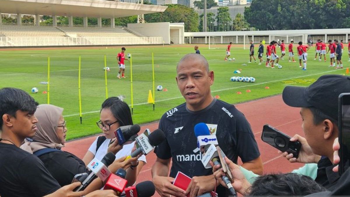 Nova Arianto Surprised Qatar U-17 World Cup Held At The Training Field, Not The Main Stadium