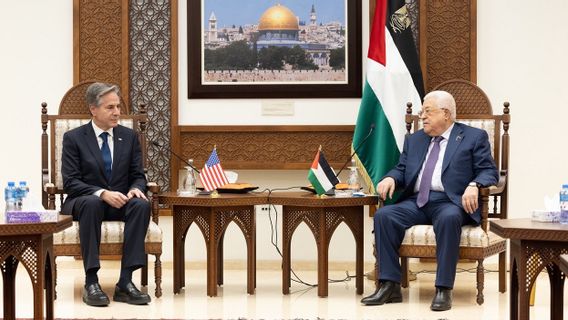 马哈茂德·阿巴斯主席布林肯:加沙是巴勒斯坦人想要的国家的组成部分