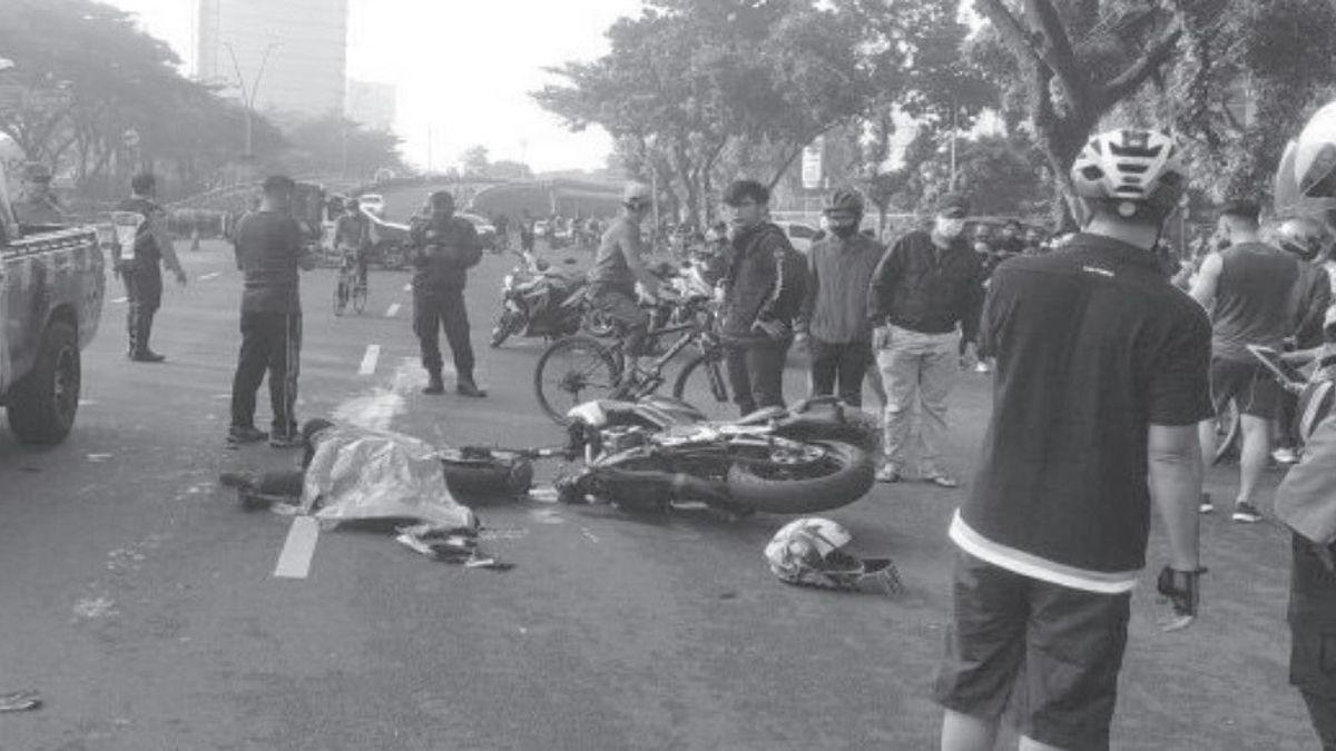 This Is The Status Of The Motorbike Rider Who Hit The Honda Beat In Bintaro
