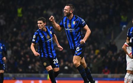 Kalahkan RB Leipziq 1-0, Inter Milan Puncaki Klasemen Sementara