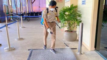 ASFスプレッド、中央パプア検疫が空港で消毒カーペットを陽性に歓迎する