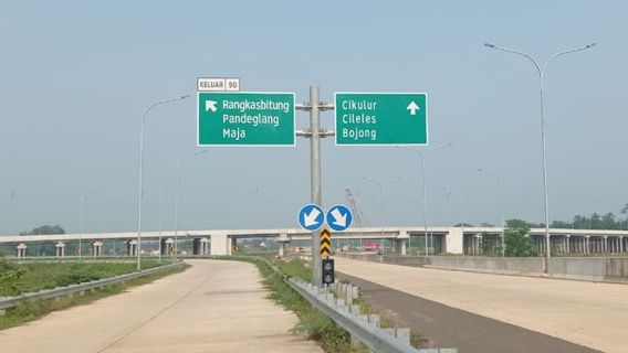 Construction de deux voies à péage serang-panel devrait être achevée en 2024