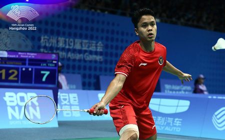 Hasil Asian Games 2023: Ginting ke Perempat Final, Ganda Campuran Habis di 16 Besar