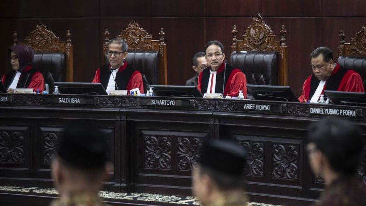 Gerindra Yakin Le panel de juges mk Bakal Bulat Retire La poursuite Anies-Ganjar