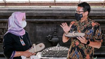 文化保全の完全性を維持し、ボロブドゥール寺院の訪問者は特別なサンダルを着用する必要があります