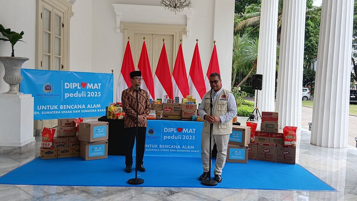 Menlu RI Apresiasi Simpati Negara-negara Sahabat Terhadap Bencana Alam di Sumatera