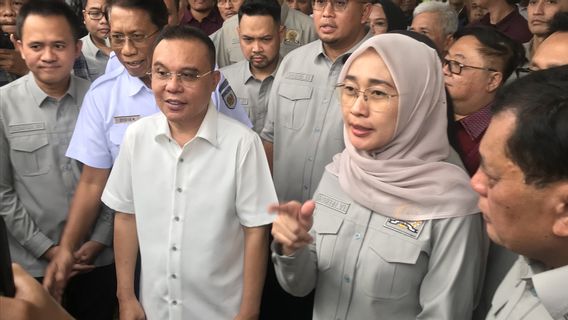 Jelang Mudik Lebaran, Waka DPR Sidak Pasar Senen