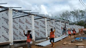 Kementerian PU Percepat Pembangunan Huntara di Tapanuli Selatan