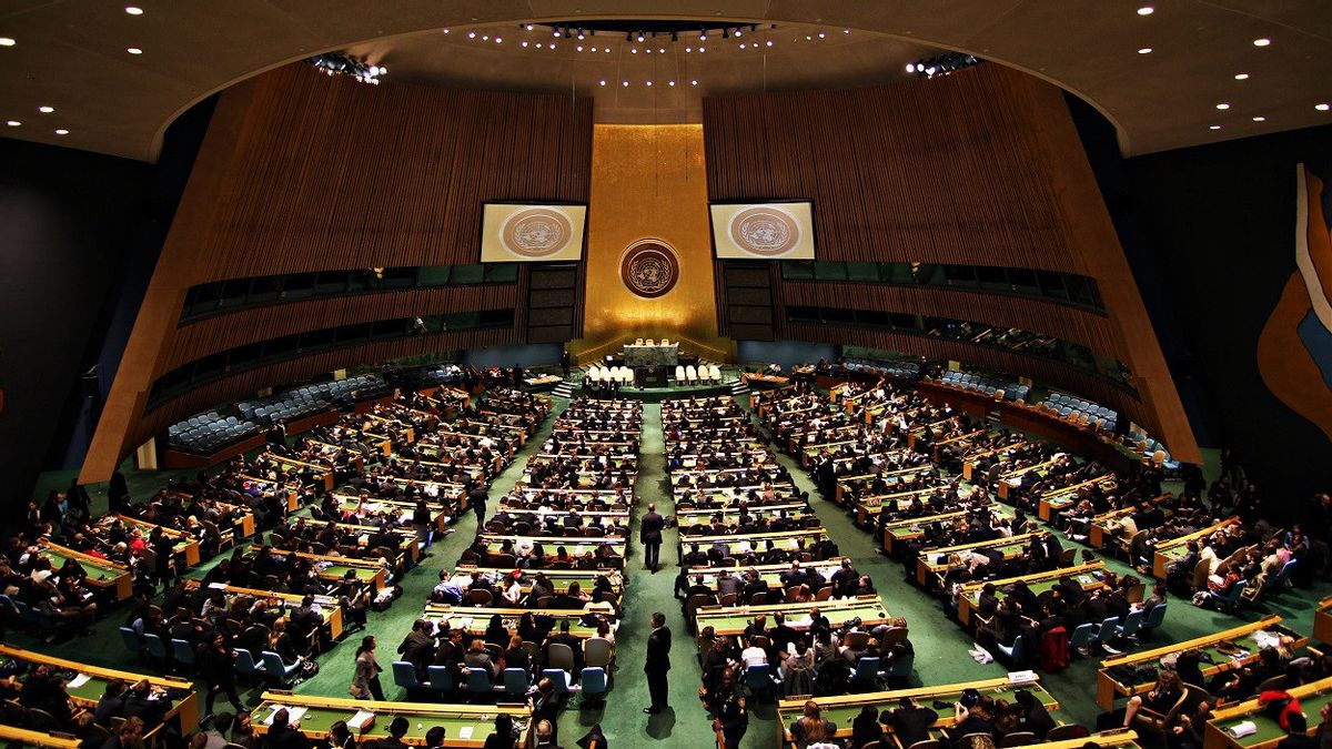 UN General Assembly Condemns Russia's Annexation of Four Ukrainian Territories
