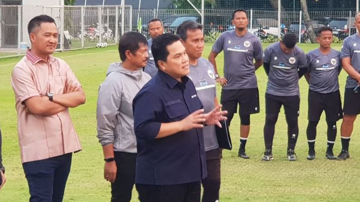 PSM Makassar And Persija Jakarta Don't Let Players Go To The National Team, Erick Thohir Gives Strong Warning