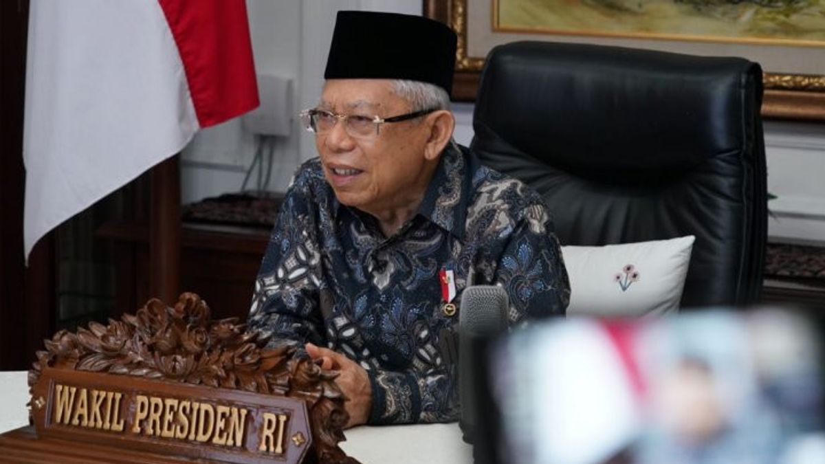 Ma'ruf Amin: UU Cipta Kerja Tingkatkan Daya Saing Indonesia