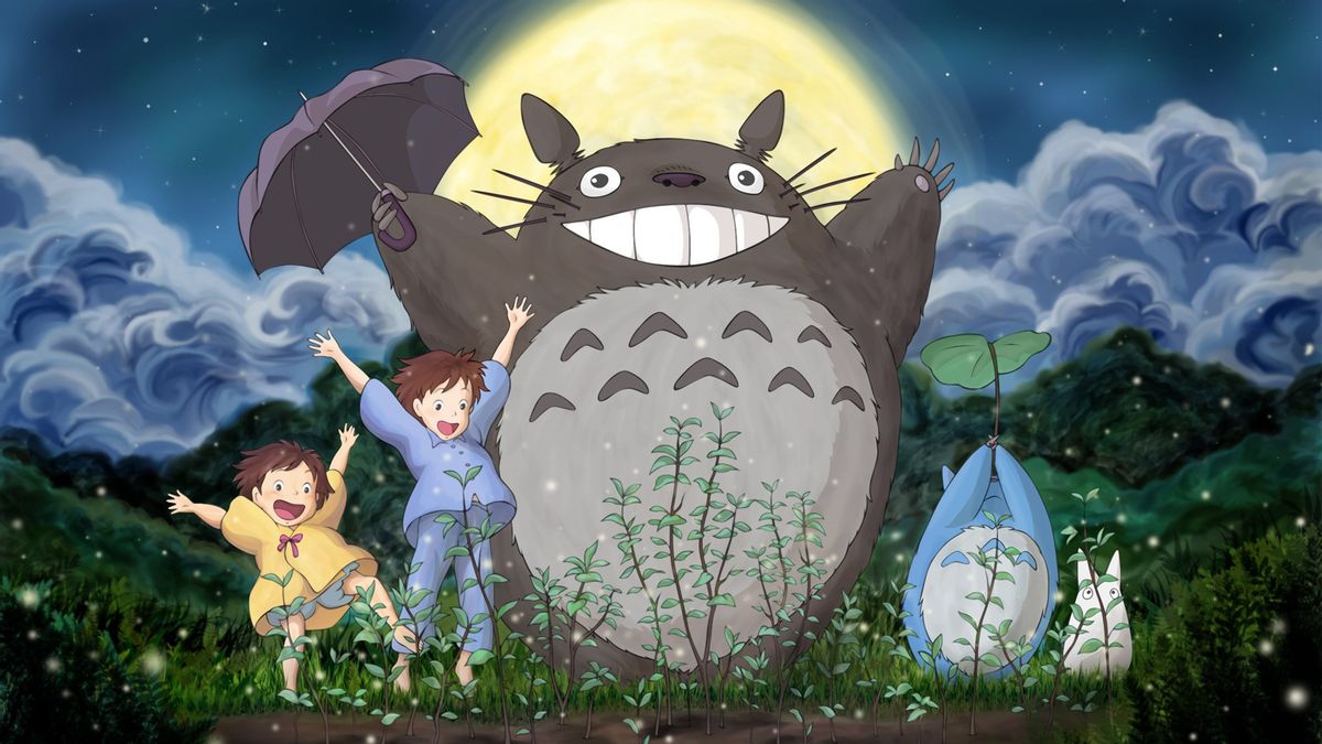 totoro drawn