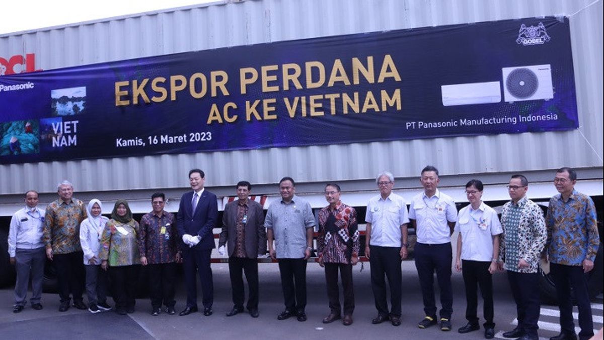 TKDN di Atas 40 Persen, Kemenperin Apresiasi Panasonic Ekspor AC Perdana ke Vietnam