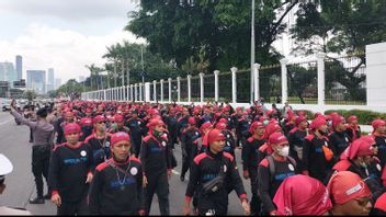 Kapolres Jakpus Khawatir Ada Provokator Masuk ke Dalam Massa Pendemo BBM di Depan Gedung DPR