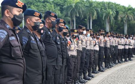 1.784 Personel Gabungan Siaga Kawal Demo Ojol dan Kurir di Jakarta