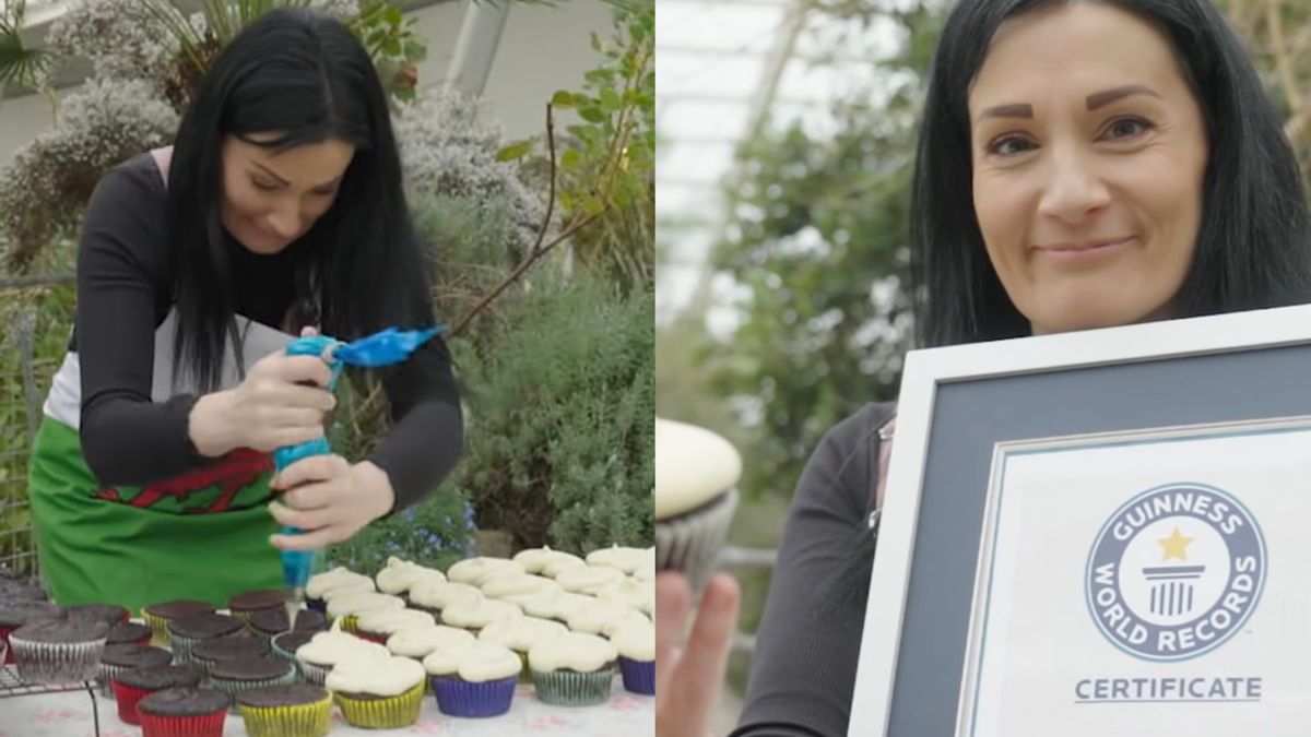 Breaking World Record, This Woman Creates 66 Cupcakes In 3 Minutes