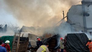 Korsleting Listrik, Gudang Kopi Kapal Api di Tangerang Terbakar